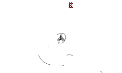 left + up
