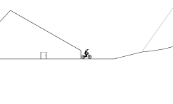 between the wheel