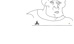 Drawing of handsome squidward