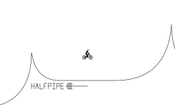 Halfpipe finish