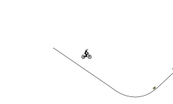 A roller coaster