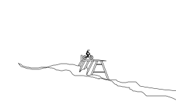 Rock Jumps And A Cave