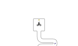 down and up