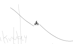 Get sucked in a black hole