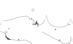 into the mountins. HARD
