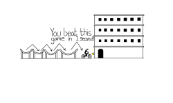 You beat this game in 1 second