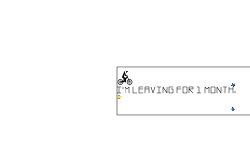 Sorry, Leaving.