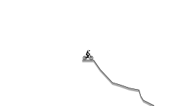 very long downhill
