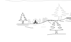 A nice ride in the woods