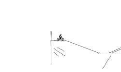Bmx Track With Mega Ramp