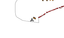 the helicopter track