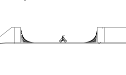 half pipe/ bmx ramps