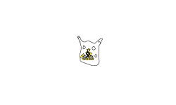 Pikachu GHOST art