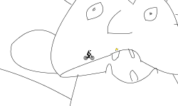 man in a vase