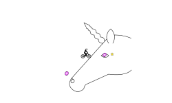 Horrible unicorn
