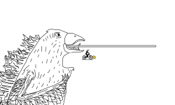 Shinebirdzilla!