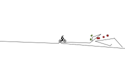 try to jump high enough
