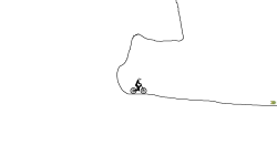 Fast race track MTB
