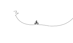 A simple snowy track