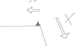follow the arrows!