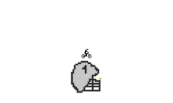 Pixelated Football Helmet