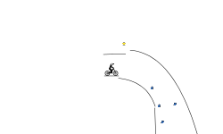 Looping Downhill Track