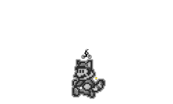 Raccoon Mario Pixel Art