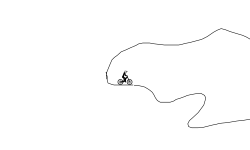 Downhill cave