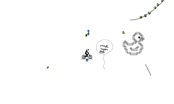 Pixel Duck(hold up)