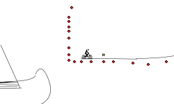 Backward fall