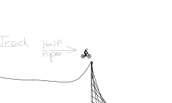 Rocky Waves With a Halfpipe