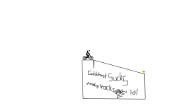 I suck at making tracks.