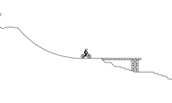 Dirt/Wood Jump Track