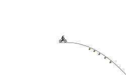 A couple jumps