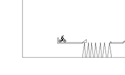 Spiky Trial- Heads down
