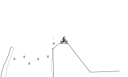a single jump in the whole