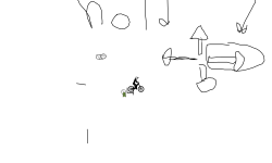 hold left arrow key