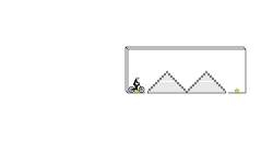 lined mountain
