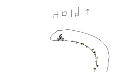 Cave escape (hold up)