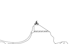 Backyard BMX track