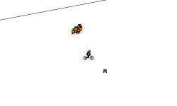 Long boring helicopter track.