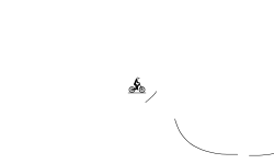 bmx track hold the up key