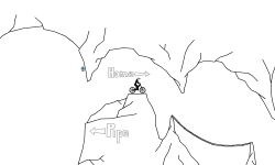 Deep cave