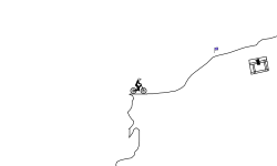 climbing away