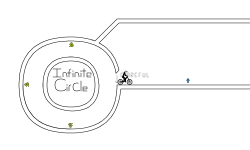 Infinite Circle-Gravity