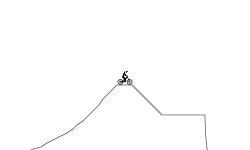 Huge half pipe And mountain