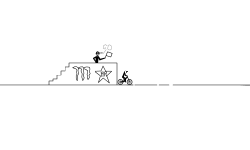 jumps on a line