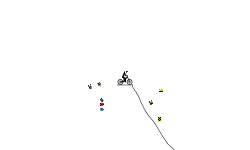 cliff falling