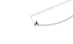 Jumps and wierd Scenery