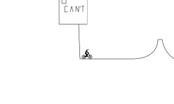 You can't clear this jump